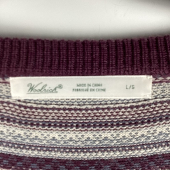 Woolrich Long Sleeve Knit Henley 1/4 Button Pullover Shirt Women's Size Large - Picture 3 of 8